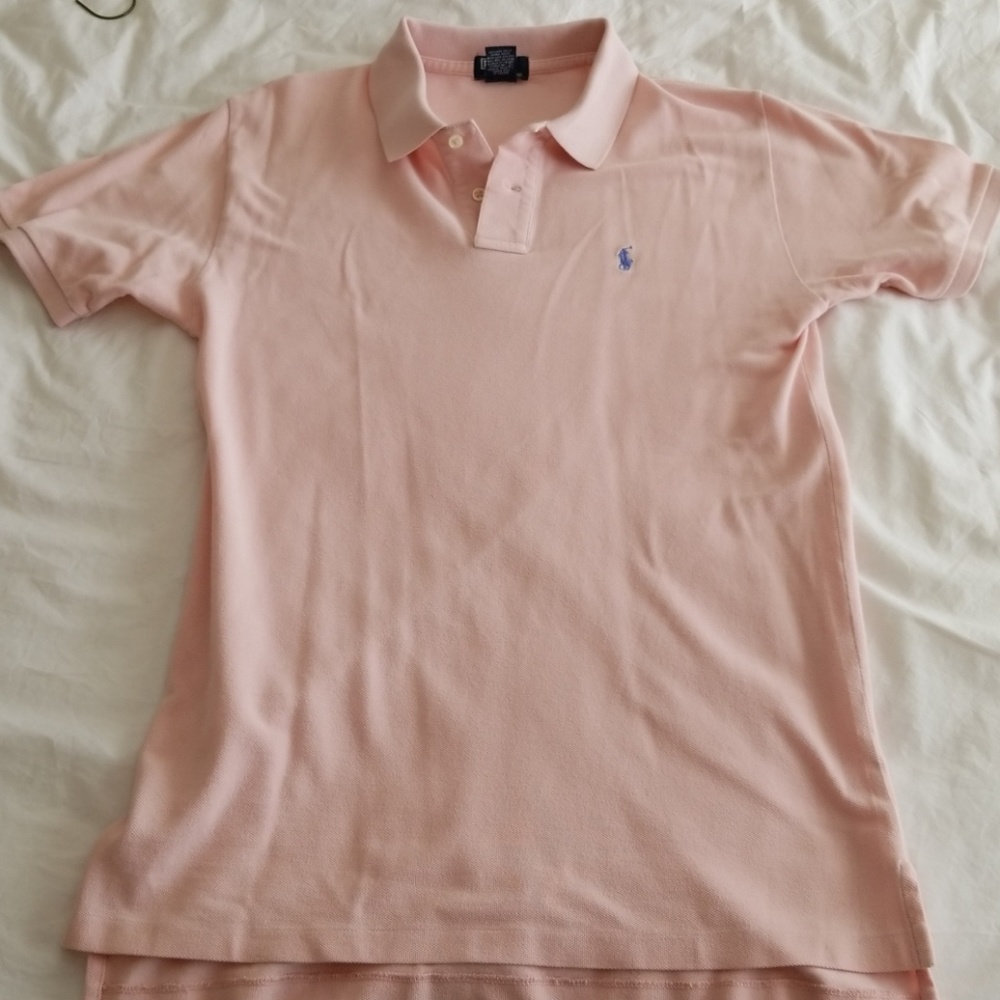 Boys Pink Polo